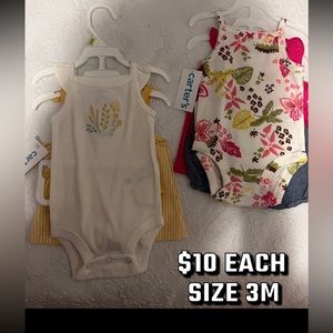 Babygirl 3 piece outfits